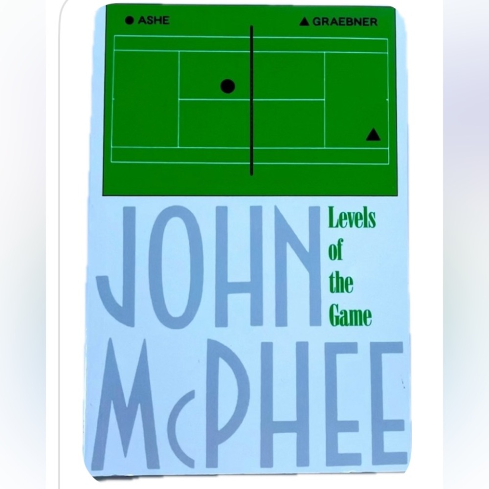 Levels‎ Of The Game Paperback Book John McPhee Tennis Arthur Ashe
